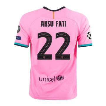Maglia Barcellona Giocatore Ansu Fati Terza 20-21 Maglia Barcellona Giocatore Ansu Fati Terza 20-21