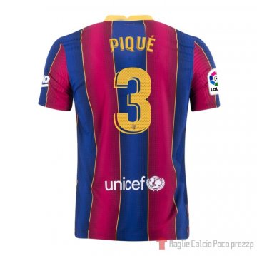 Maglia Barcellona Giocatore Pique Home 20-21 Maglia Barcellona Giocatore Pique Home 20-21
