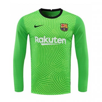 Maglia Barcellona Portiere Manica Lunga 20-21 Verde