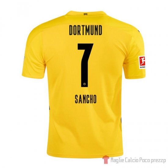 Maglia Borussia Dortmund Giocatore Sancho Home 20-21 - Clicca l'immagine per chiudere