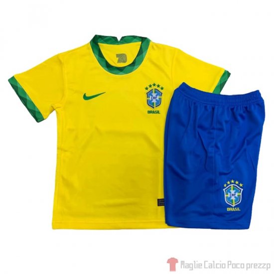Maglia Brasile Home Bambino 2020 - Clicca l'immagine per chiudere
