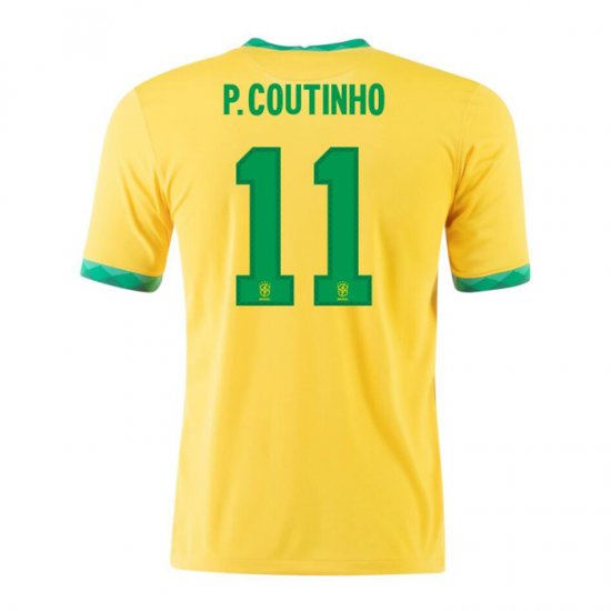 Maglia Brasileeeeee Giocatore P.coutinho Home 20-21 - Clicca l'immagine per chiudere