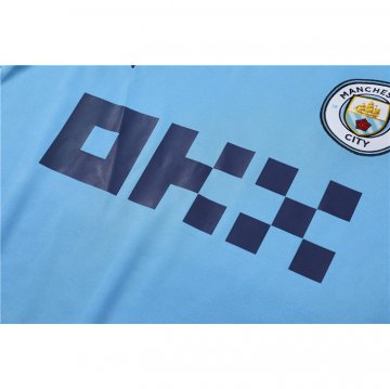 Maglia De Allenamento Manchester City 2022-23 Azul