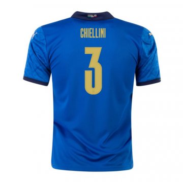 Maglia Italia Giocatore Chiellini Home 20-21 Maglia Italia Giocatore Chiellini Home 20-21