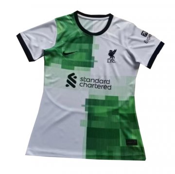 Maglia Liverpool Away Donna 23-24 Maglia Liverpool Away Donna 23-24