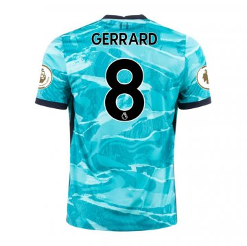 Maglia Liverpool Giocatore Gerrard Away 20-21 Maglia Liverpool Giocatore Gerrard Away 20-21
