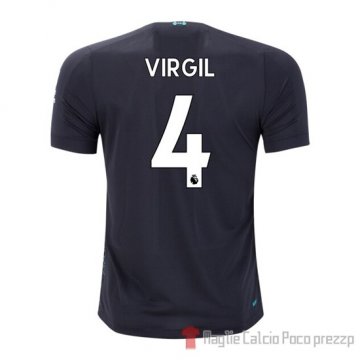 Maglia Liverpool Giocatore Virgil Terza 2019/2020 Maglia Liverpool Giocatore Virgil Terza 2019/2020