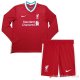 Maglia Liverpool Home Maniche Lunghe Bambino 20-21