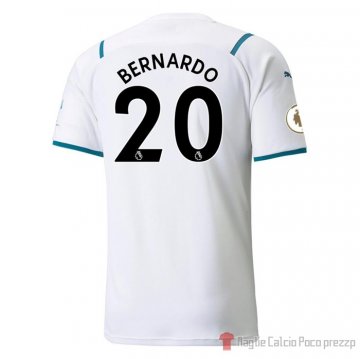 Maglia Manchester City Giocatore Bernardo Away 21-22 Maglia Manchester City Giocatore Bernardo Away 21-22