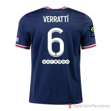 Maglia Paris Saint-germain Giocatore Verratti Home 21-22 Maglia Paris Saint-germain Giocatore Verratti Home 21-22