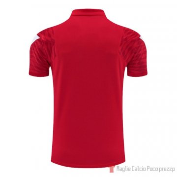 Maglia Polo Barcellona 22-23 Rosso