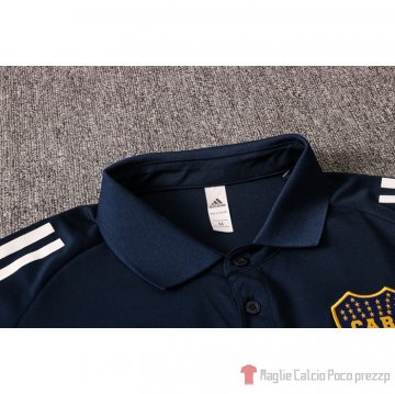 Maglia Polo Boca Juniors 2021 Blu