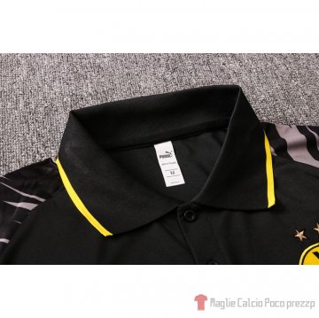 Maglia Polo Borussia Dortmund 20-21 Nero