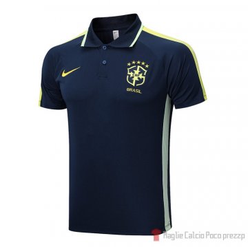 Maglia Polo Del Brasil 22-23 Azul Oscuro Maglia Polo Del Brasil 22-23 Azul Oscuro