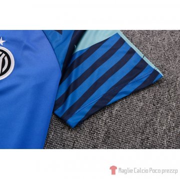 Maglia Polo Del Inter 22-23 Azul