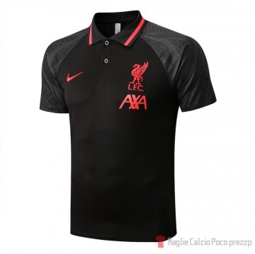 Maglia Polo Del Liverpool 2022-23 Negro Maglia Polo Del Liverpool 2022-23 Negro