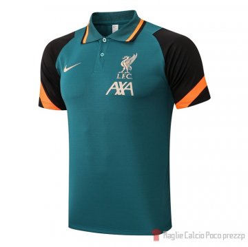 Maglia Polo Liverpool 22-23 Verde Maglia Polo Liverpool 22-23 Verde