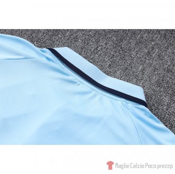 Maglia Polo Del Manchester City 2022-23 Azul