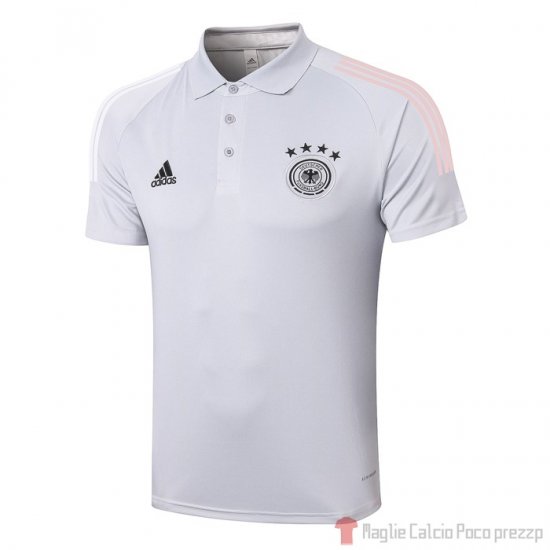 Maglia Polo Germania 2020 Bianco - Clicca l'immagine per chiudere
