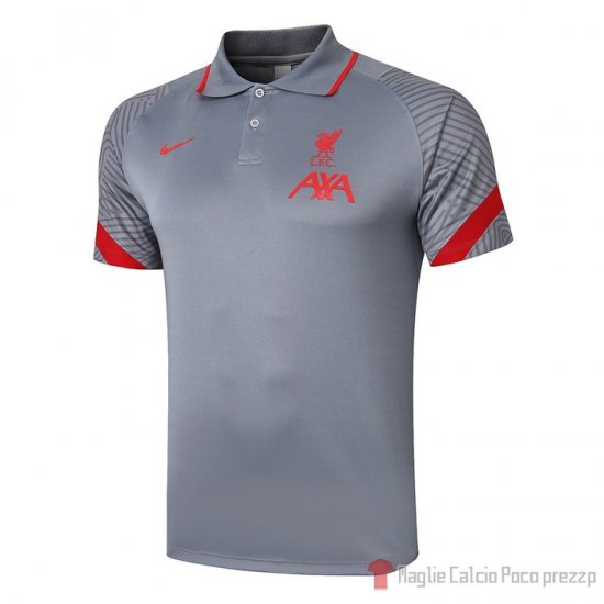 Maglia Polo Liverpool 20-21 Grigio - Clicca l'immagine per chiudere