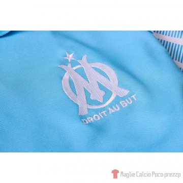 Maglia Polo Marsiglia 2020-2021 Blu