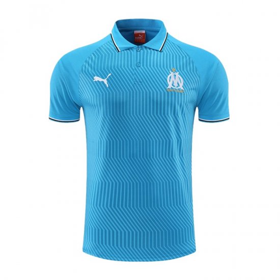 Maglia Polo Marsiglia 2022-23 Blu - Clicca l'immagine per chiudere