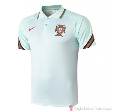 Maglia Polo Portogallo 2020/2021 Verde Maglia Polo Portogallo 2020/2021 Verde