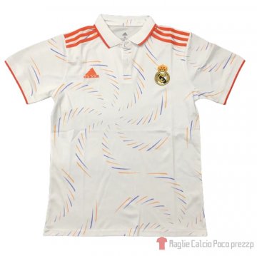 Maglia Polo Real Madrid 2020-21 Bianco