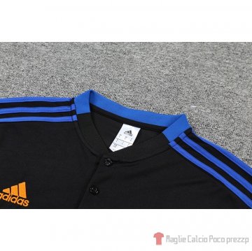 Maglia Polo Real Madrid 22-23 Nero E Blu