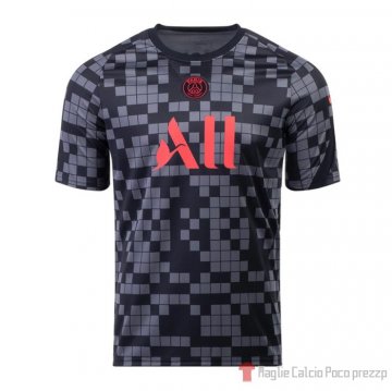 Maglia Pre Partita Paris Saint-germain 21-22 Negro