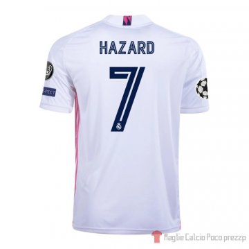 Maglia Real Madrid Giocatore Hazard Home 20-21 Maglia Real Madrid Giocatore Hazard Home 20-21