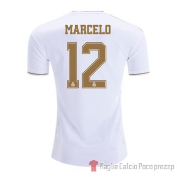 Maglia Real Madrid Giocatore Marcelo Home 2019/2020 Maglia Real Madrid Giocatore Marcelo Home 2019/2020