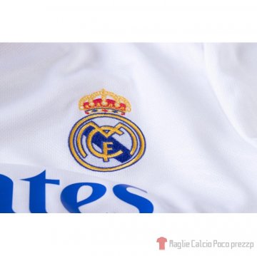 Maglia Real Madrid Home Maniche Lunghe 21-22