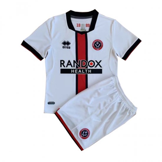 Maglia Sheffield United Away Bambino 22-23 - Clicca l'immagine per chiudere