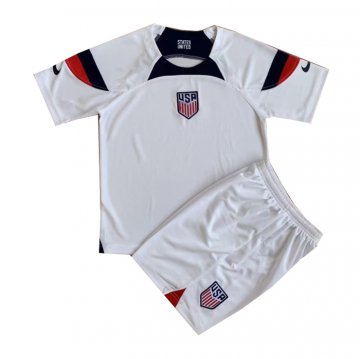 Maglia Stati Uniti Home Bambino 2022 Maglia Stati Uniti Home Bambino 2022
