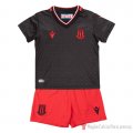 Maglia Stoke City Away Bambino 22-23 Negro