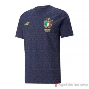 Thailandia Maglia Italia European Champions 2020 Azul Oscuro