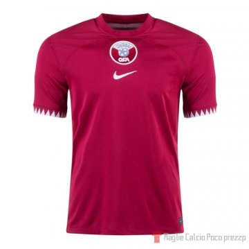 Thailandia Maglia Qatar Home 2022 Thailandia Maglia Qatar Home 2022