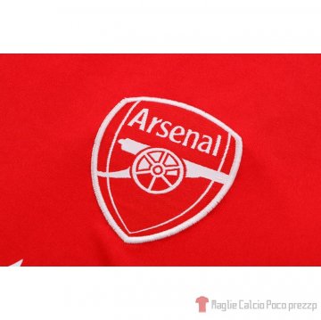 Tuta Da Track Arsenal Manica Corta 22-23 Rojo