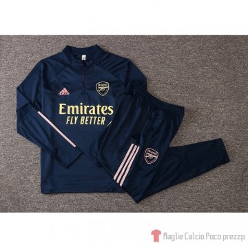 Tuta Da Track Felpa Arsenal Bambino 20-21 Blu