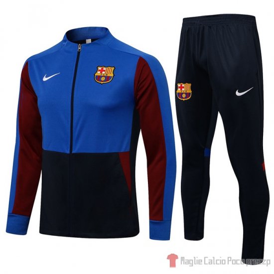 Tuta Da Track Giacca Barcellona 2021-22 Blu E Rosso - Clicca l'immagine per chiudere