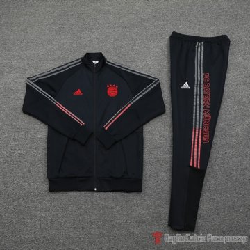 Tuta Da Track Giacca Bayern Munich 2020-21 Nero