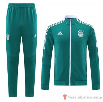 Tuta Da Track Giacca Bayern Munich 21-22 Verde Tuta Da Track Giacca Bayern Munich 21-22 Verde