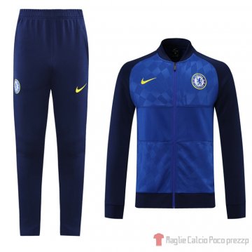 Tuta Da Track Giacca Chelsea 21-22 Blu Tuta Da Track Giacca Chelsea 21-22 Blu