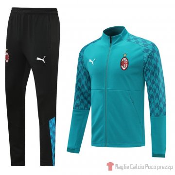 Tuta Da Track Giacca Milan 2020-21 Blu