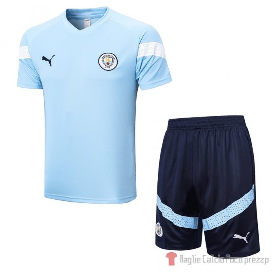Tuta Da Track Manchester City Manica Corta 22-23 Azul - Pantalon Corto - Clicca l'immagine per chiudere