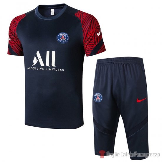 Tuta Da Track Paris Saint-germain Manica Corta 20-21 Blu E Rosso - Clicca l'immagine per chiudere