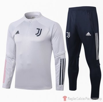 Tuta da Track Felpa Juventus 2020/2021 Grigio Tuta da Track Felpa Juventus 2020/2021 Grigio