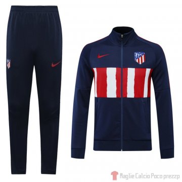 Tuta da Track Giacca Atletico Madrid 2020/2021 Blu Tuta da Track Giacca Atletico Madrid 2020/2021 Blu