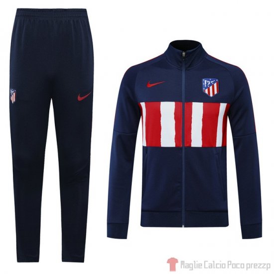 Tuta da Track Giacca Atletico Madrid 2020/2021 Blu - Clicca l'immagine per chiudere